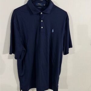 Ralph Lauren Men's Polo Shirt in Deep Blue